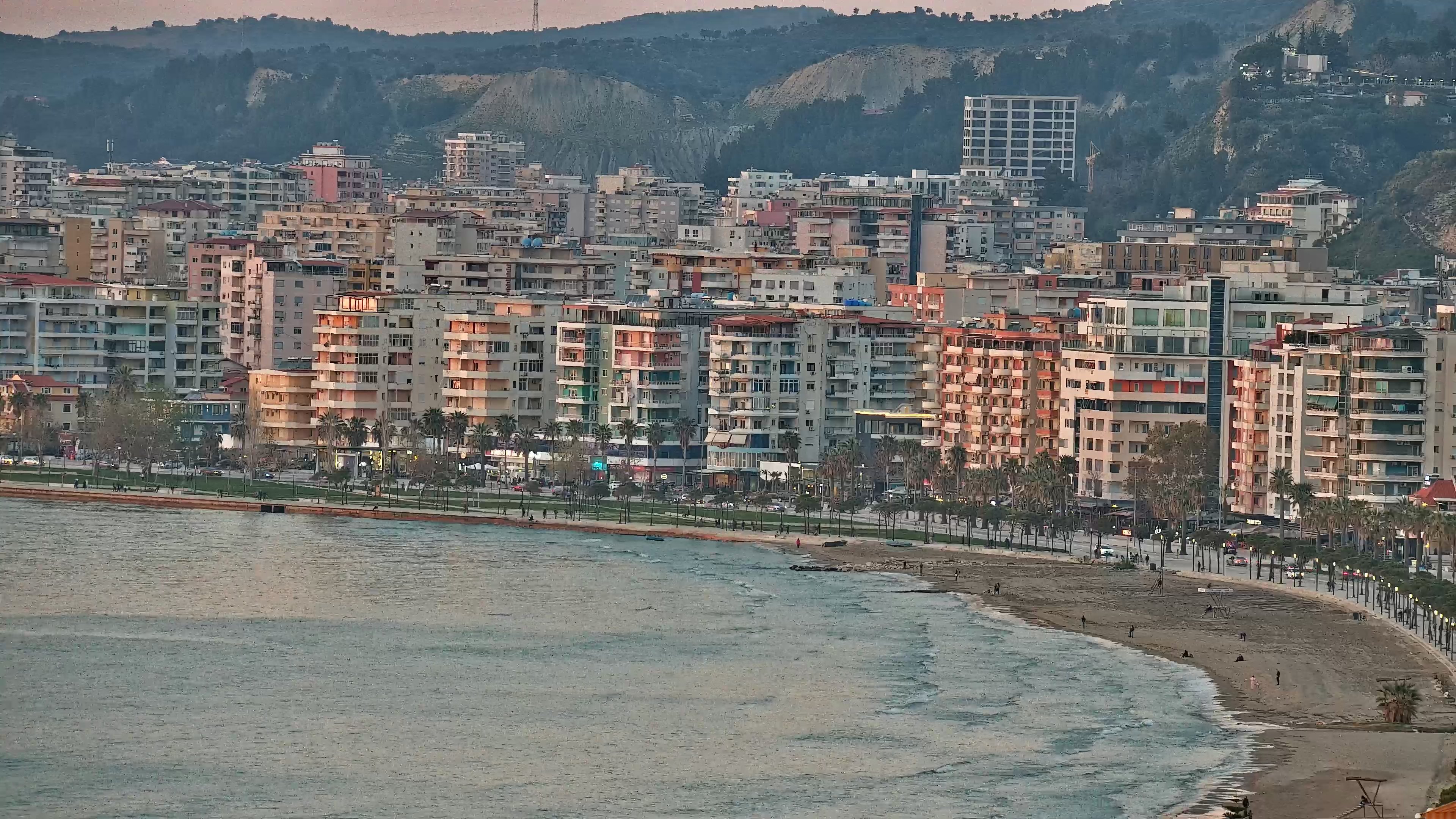 Lungomare and city detail